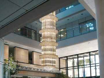 CRISTALLI 5015 - Glass pendant lamp by Patrizia Volpato - view 3